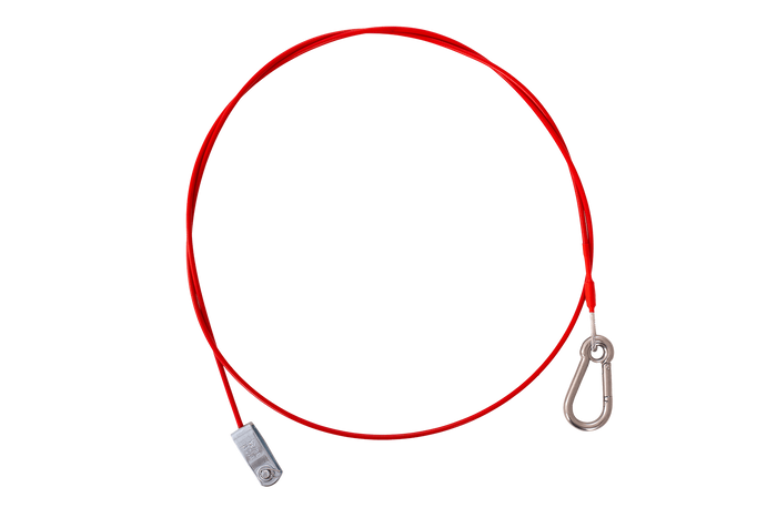 Cuerda de seguridad de emergencia KNOTT breakaway con mosquetón de 1700 mm