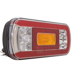FRISTOM FT-130 COF Piloto trasero LED, 6 funciones, universal