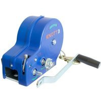 Cabrestante Knott 1135 kg con cable carcasa azul