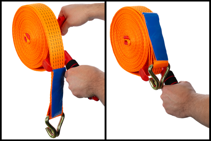 Retractor del cinturón de transporte