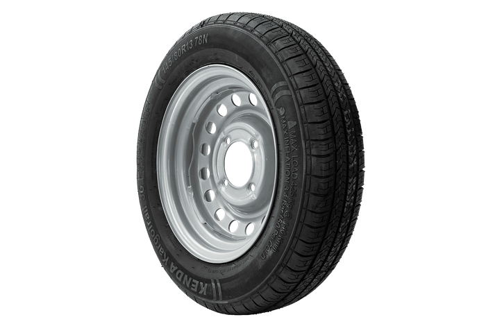 Rueda remolque NEUMÁTICOS KENDA 145/80 R13 78N LLANTA KENDA 4Jx13"H2 4x115 ET:0
