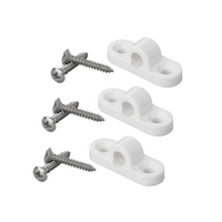 Juego de tres ojales horizontales de plástico para el toldo ProPlus y los soportes de montaje del marco del toldo.