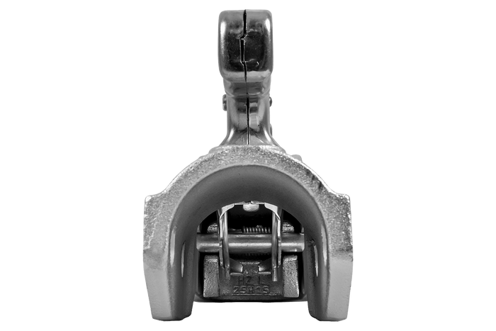 Enganche de bola WINTERHOFF WW 350-RCH-1616 para remolque de 3500 kg con barra de tiro de tubo de 60 mm, hierro fundido.