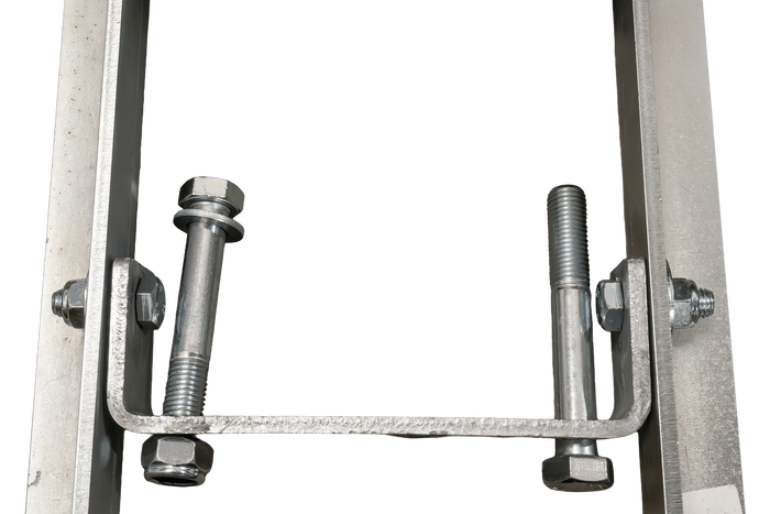 Soporte de quilla inferior de dos rodillos OUTLET UNITRAILER para remolques de embarcaciones