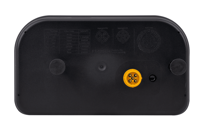 Piloto trasero FRISTOM FT-170 LED bayoneta 6 funciones izquierda