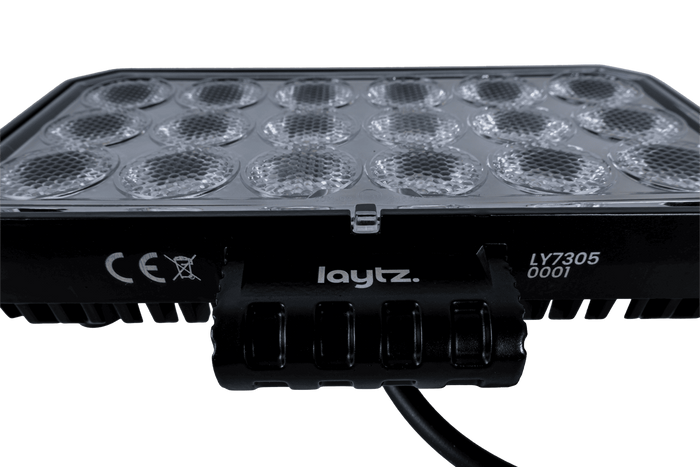 Reflector de lámpara de trabajo LED LAYTZ LY7305, 72 LED, 7000 lm, rectangular