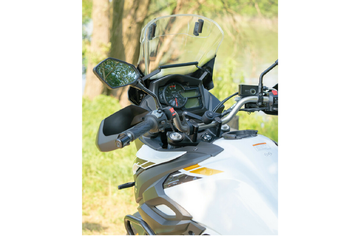 Soporte para teléfono de manillar LAMPA Titan Combo 2.0