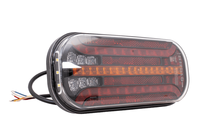 FRISTOM FT-230 Piloto trasero LED, 6 funciones, universal