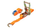 Cinta transportadora UNITRAILER de 3 m/25 mm/1 t de color naranja con tensor