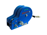 Cabrestante Knott 1150 kg con cinta carcasa azul