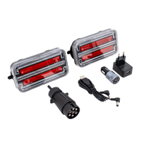 Luces traseras LED TT Technology TT.12028B-DI 3 funciones izquierda+derecha, inalámbricas, magnéticas