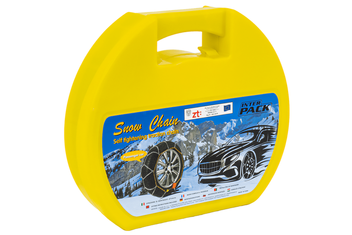 Cadenas para nieve Inter Pack KNS 100 - 9 mm con tensor automático