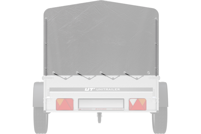 Funda bastidor h-800 lona UNITRAILER para remolque 200x125cm GARDEN 201 KIPP