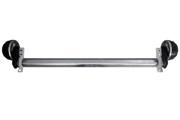 Al-Ko Eje de freno compacto para remolque / grúa 1350kg 1400mm 1850mm 5x112