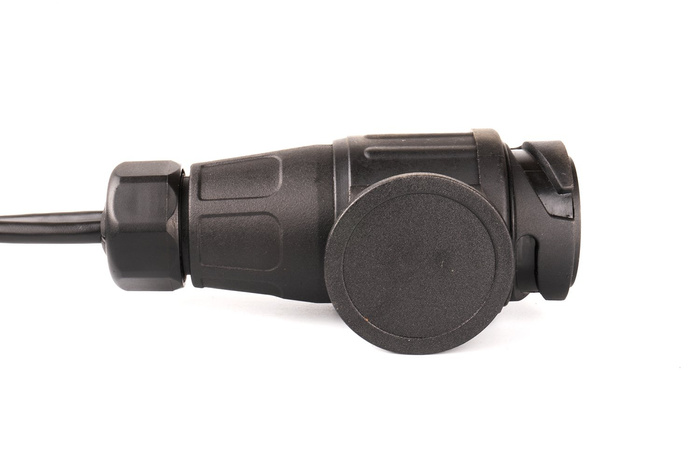 Instalación eléctrica MANTES, arnés para remolque de camión, 5,5 m, enchufe de 13 PIN, 2 bayonetas de 5 PIN