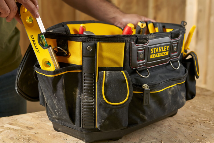 Bolsa de herramientas STANLEY FATMAX 510x250x220mm 26l con tapa ovalada