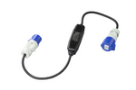 Cable adaptador ProPlus 373589 CEE con interruptor diferencial de 120 cm