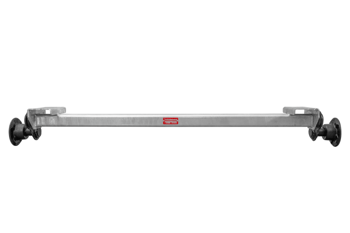 KNOTT VG7-L eje sin freno para remolque 750kg 1190mm 1623mm 4x100