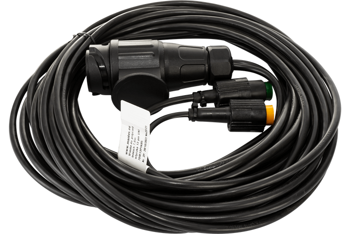 Luces traseras LED ASPÖCK + arnés MANTES de 7 m y 13 pines