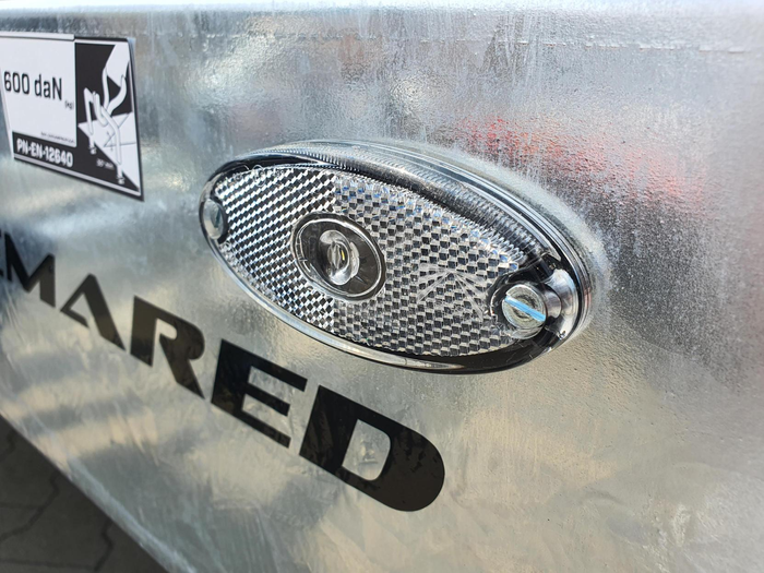 Lámpara de señalización LED ASPÖCK FLATPOINT II, blanca, universal