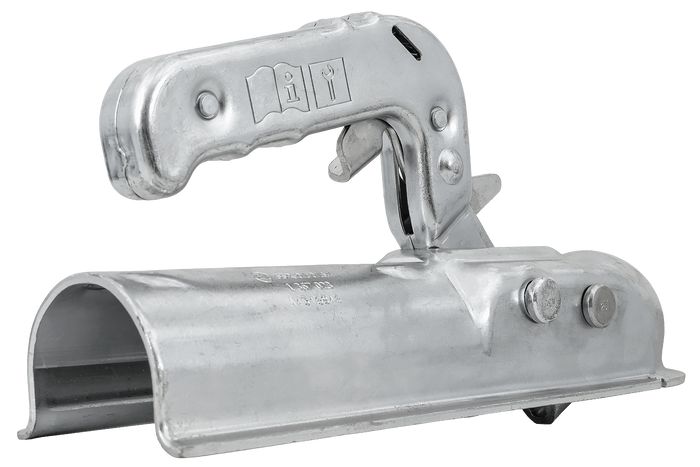 Enganche de bola AL-KO AK7 PLUS para remolque de 750 kg con barra de tiro tubular de 50 mm