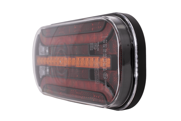 FRISTOM FT-230 Piloto trasero LED de bayoneta, 6 funciones, universal