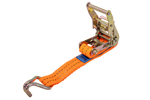 Cinta transportadora UNITRAILER de 4 m/35 mm/2 t de color naranja con tensor