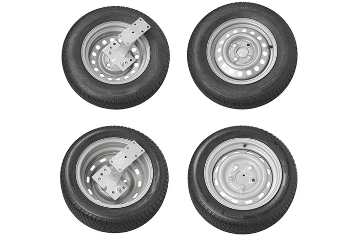 ProPlus 342643 Soporte de montaje para rueda de repuesto de remolque, ángulo de 8 a 16"