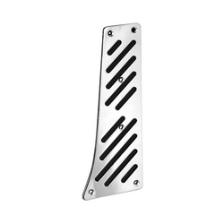 Reposapiés del conductor LAMP elevador de aluminio con goma antideslizante
