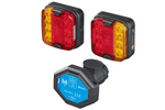 Luces traseras LED ProPlus de 13 pines, 4 funciones (izquierda + derecha), magnéticas, Bluetooth.