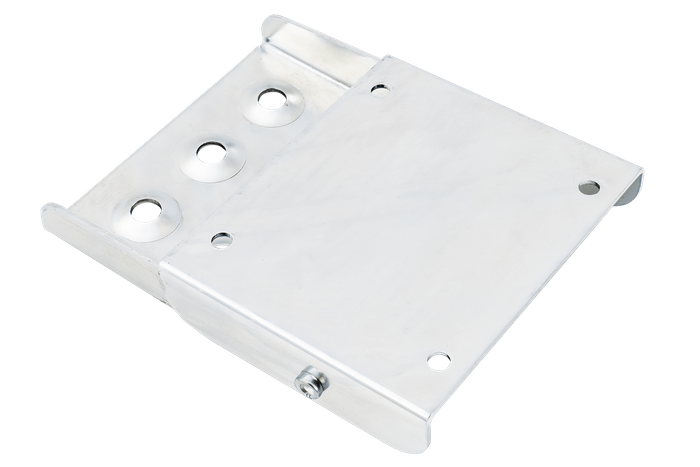 Escalón para remolque STEELPRESS SP-01, plataforma con escalón plegable