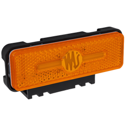 Luz de señalización LED WAŚ W254 2033, naranja, universal, con soporte