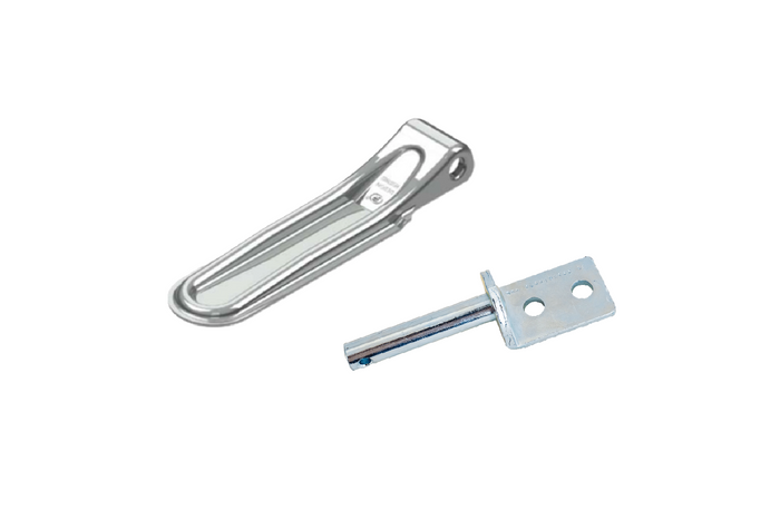 Bisagra lateral con tirador STEELPRESS ZW-01.270A+UZ-01B montaje lateral remolque completo