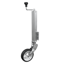 Rueda jockey automática UNITRAILER con manivela 400 kg 60 mm 470-785 mm