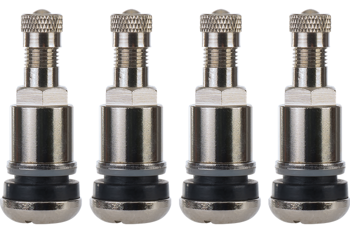Válvulas / Válvulas 42 MS/525 AL con tuerca pequeña, juego de 4 piezas