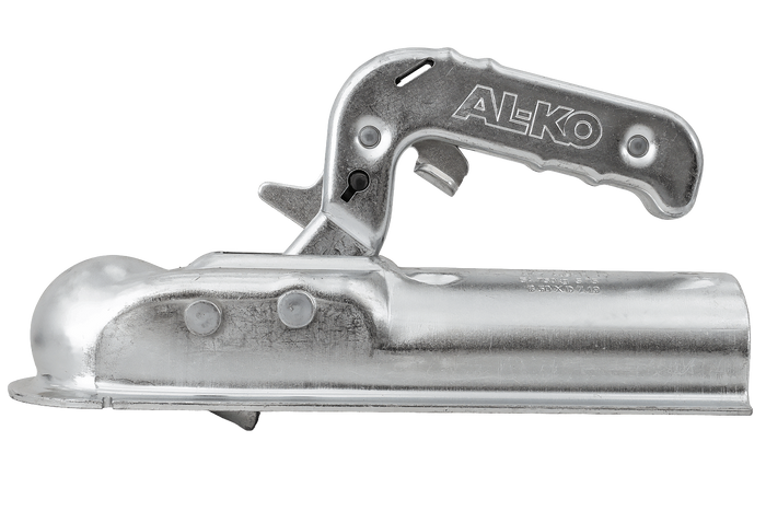 Enganche de bola AL-KO AK7 PLUS para remolque de 750 kg con barra de tiro tubular de 50 mm