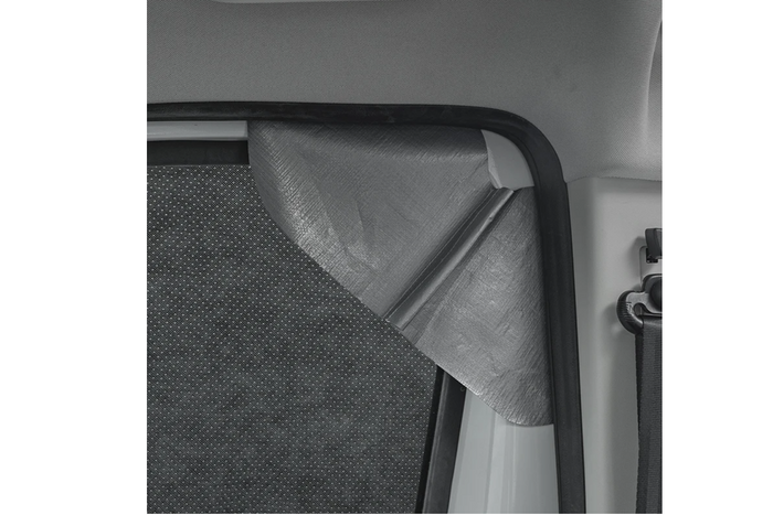 Alfombrilla térmica ProPlus 610682 para ventanas, escudo térmico para Fiat Ducato
