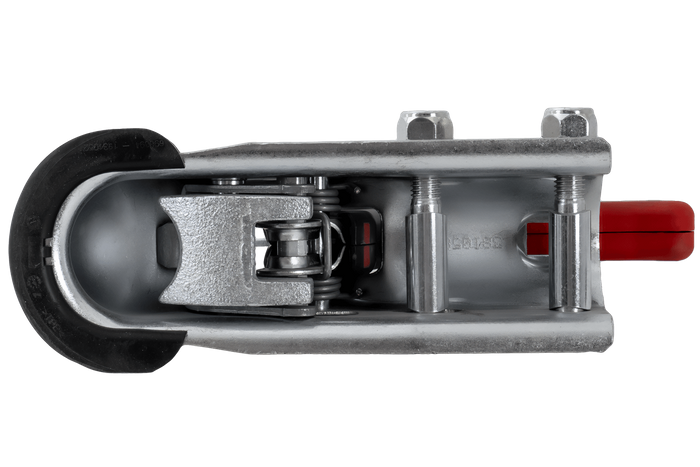 Enganche de bola AL-KO AK161 para remolque de 1600 kg con barra de tiro tubular de 50 mm