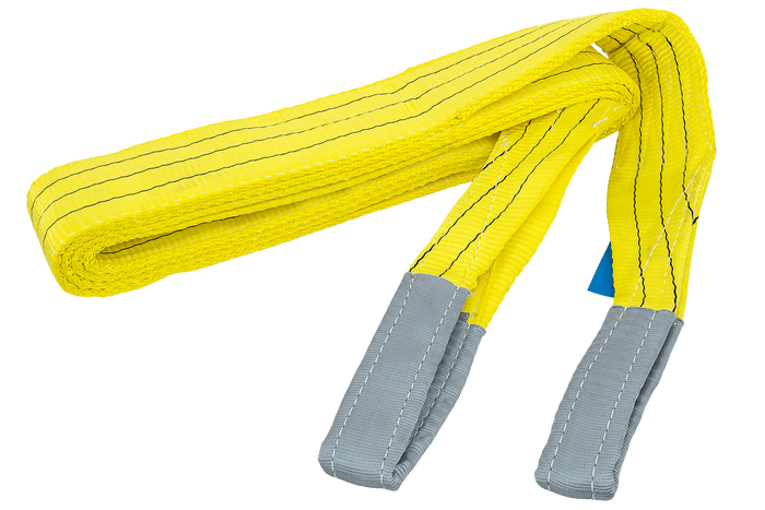 Eslinga de grúa HEFFA de 5 m/90 mm/3 t con bucles