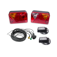Juego de luces: luces traseras DOBPLAST + luces laterales LED DOBPLAST + arnés MANTES 7m 13-PIN