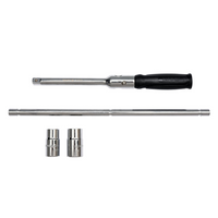 Llave plegable para ruedas de coche en estuche YATO YT-08035, vasos de 17-23 mm