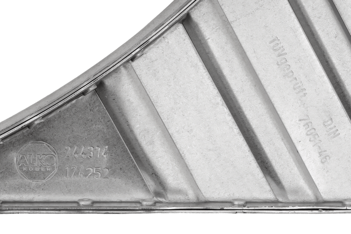 Calzo de rueda con soporte de montaje AL-KO UK46 h:206mm