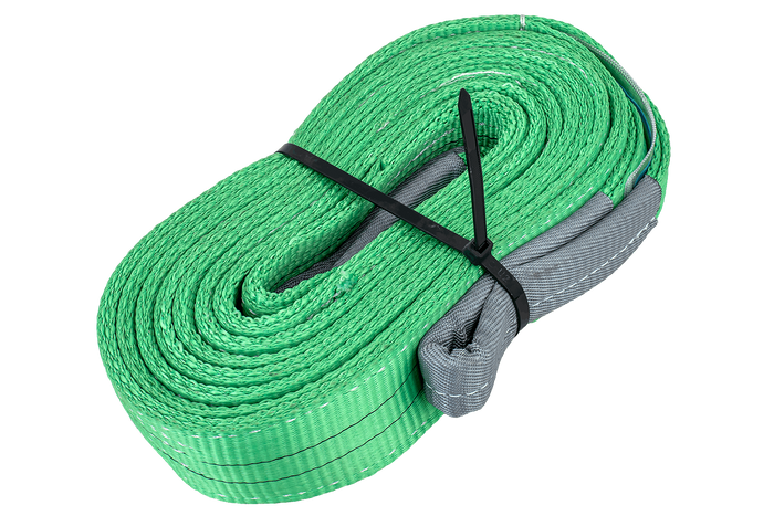 Eslinga de grúa HEFFA de 5 m/60 mm/2 t con bucles