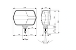 Faros LED ASPÖCK LuxLED II de 7 funciones, 6 pines, DEUTSCH DT06-6S, izquierdo y derecho.