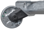 AL-KO COMPACT eje frenado para remolque / grúa 1350kg 1900mm 2350mm 5x112