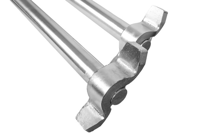 Perno de bloqueo para remolque portacontenedores STEELPRESS ZD-03 V.3, cerradura de puerta de 3000 mm