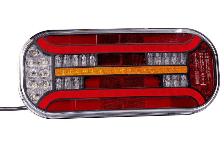 FRISTOM FT-600 Piloto trasero LED, 6 funciones, derecho