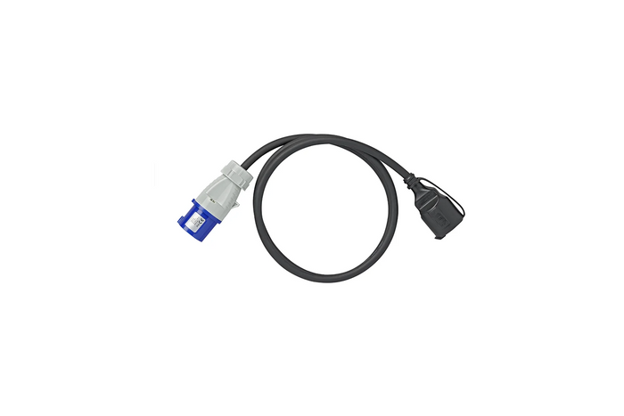 Adaptador con enchufe y toma CEE con contacto de protección 16A 230V ProPlus 373530DE cable 150cm