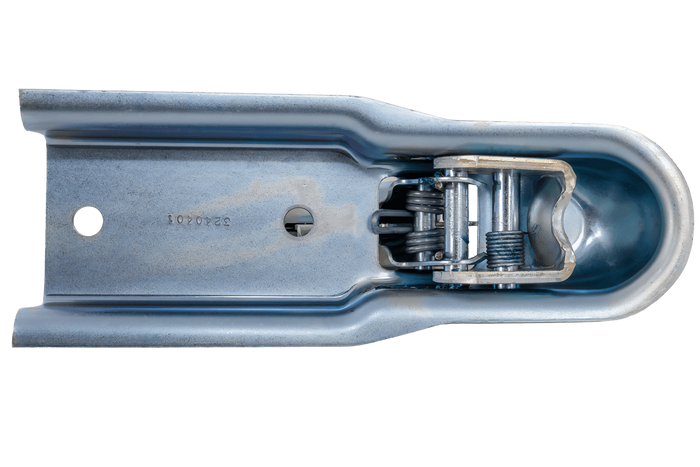 Enganche de bola KNOTT KQ14-C para remolque de 1400 kg con barra de tiro cuadrada de 70 mm