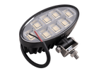Reflector de lámpara de trabajo LED TT TECHNOLOGY NEGRO TT.13417 160xLED 8900lm ovalado